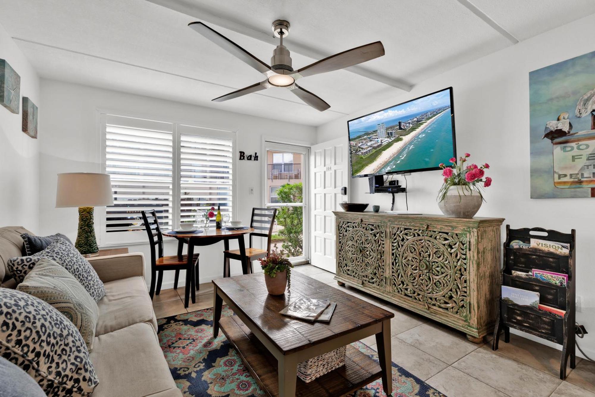 Beachside Bungalow: Surfside I #104 South Padre Island Exterior foto